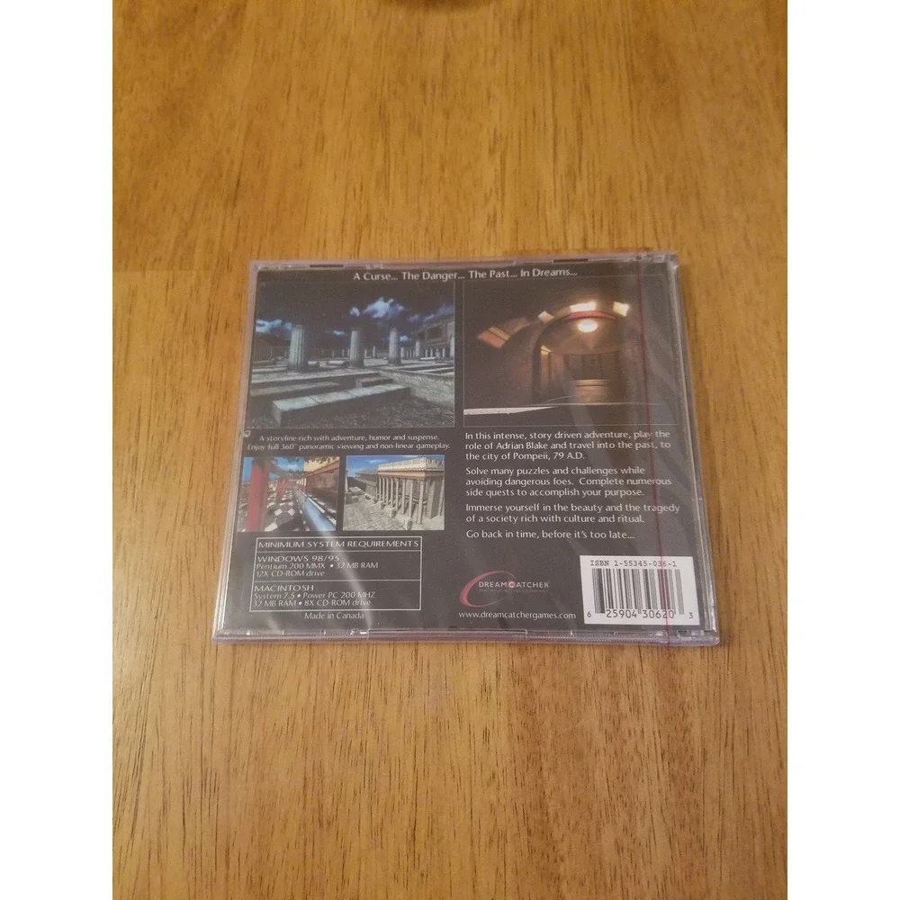 Timescape - Journey to Pompeii Pc Video Game Sealed